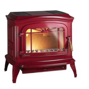 Poêle à bois INVICTA BRADFORD rouge
