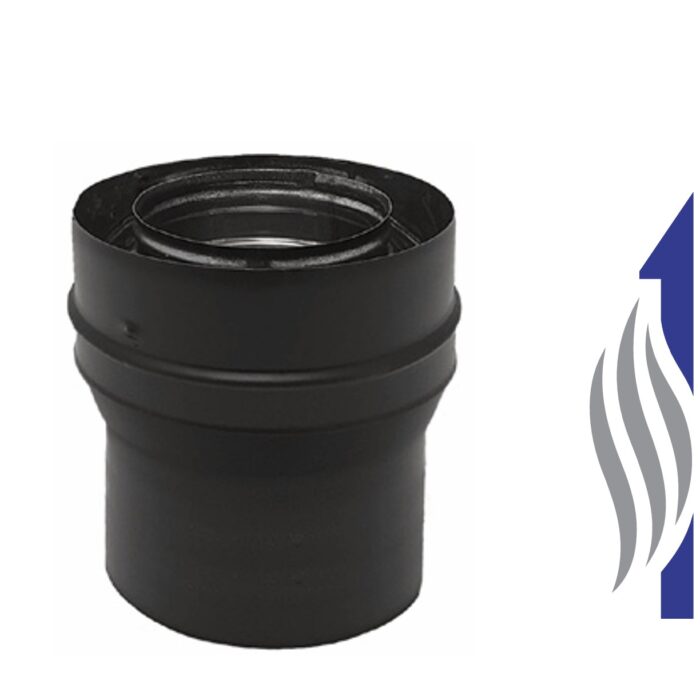 Adaptateur 080M125F à CONC BLACK 100150