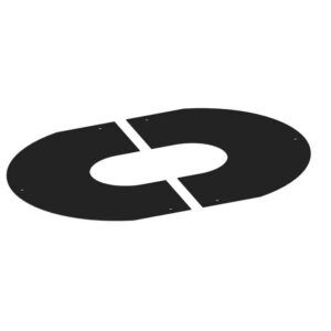 PLAQ PROP NOIR 0/10° 80/130 PGI 9019