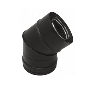 Coude 45º CONC BLACK Ø100/150