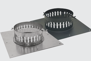 Plaque ventilée aimantée 300 x 300 mm pour RPTFLEX et RPTFLEXJ Ø080, RPTFLEXJ Ø080