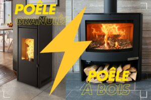 Poêle à bois ou poêle à granulés
